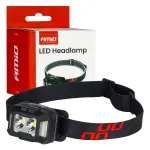 Amio LED Headlamp 2xXPG+10SMD 1800mAh SUPER BRIGHT (BATT) -04668