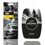 Aroma Car Car air freshener CITY CARD BLACK