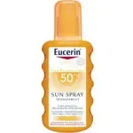 Eucerin Clear Sun Spray SPF 50 - Transparent spray tanning 200ml