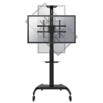 NEWSTAR TV stand, floor model, black, for 37-70" plasma TVs - M1900E