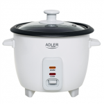 Adler Rice Cooker | AD 6418 | 300 W | 0.6 L | 2 programs | White