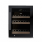 Caso | Wine Cooler | WineExclusive 12 | Energy Efficiency Class G | Capacity for 12 Bottles | Cooling Type: Compressor Technology | Black