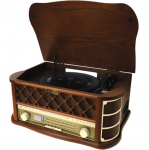 Sencor STT 016 Retro Turntable with Cassette/MP3/USB/SD/FM Functions