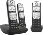 Gigaset. Gigaset A690A Trio in black