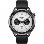 Xiaomi Watch S4 Smart Watch GPS (satellite) AMOLED 1.43" Waterproof, Black