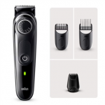 BRAUN Beard Trimmer | BT3440 | Cordless | 40 length settings | Black