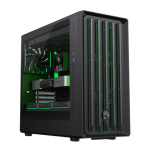 Gamemax Case | CLAW 460 BK | Black | Mid-Tower | Power supply not included