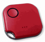 Shelly Blue Button 1 Red
