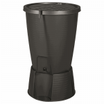 Keter Indigo Water Butt + Base 200L Grey