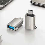Joyroom Adapter S-H151 USB-C to USB-A Grey