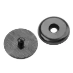 Amio Seat belt buckle stopper - black