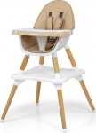 Milly Mally 2-in-1 Malmo High Chair, Beige
