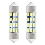 Amio LED STANDARD 3014 12SMD Festoon C5W C10W C3W 36mm White 12V