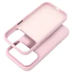 Case for iPhone 17 Pro Max / 18 Pro Max (low camera edge) Forcell F-Protect Frame Premium compatible with MagSafe pink
