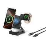 Baseus PicoGo AF21 3-in-1 wireless charger | Qi 2.2 | MagSafe compatible | 35W | black