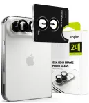 Ringke Tempered glass for Camera Frame Protector 2-Pack for iPhone Duo - black