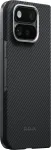 PITAKA Edge Case, Back Cover, Black/Grey Twill - Google Pixel 11 Pro Fold