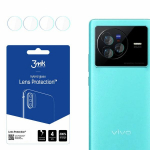 3MK Lens Protect Vivo X80 Camera Lens Protectors, 4-Piece Set