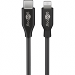 Goobay Lightning USB-C Charging and Sync Cable | Round Cable