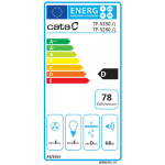 CATA Hood | CAMPANA TF-5260 WH /L | Telescopic | Energy efficiency class D | Width 60 cm | 325 m/h | Slider | LED | White
