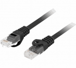 LANBERG UTP Cat.5e Patch Cord, 5m, black