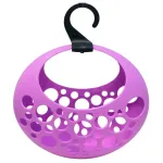 GIO`STYLE Laundry basket with tongs, Love Lilac, 29x13x31cm