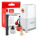 Amio Portable digital bicycle air compressor 40W USB-C -04946