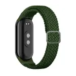 Beline smartwatch strap for Xiaomi Mi Band 8 | Nylon | green