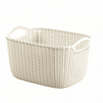 Curver Basket Knit White 8L 30x22x17cm