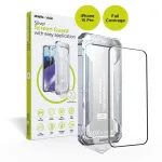 MOBILE ORIGIN Yellow Screen Guard for iPhone 15 Pro with easy application