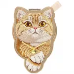 NIMMY magnetic hanger DENIM FASHION GINGER CAT brown
