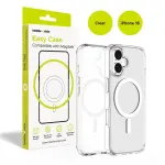 MOBILE ORIGIN Hybrid MagSafe Case, clear - iPhone 16
