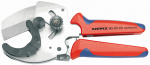 Knipex pipe cutter 90 25 40 (red/blue, for composite and plastic pipes)