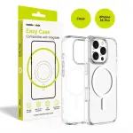 MOBILE ORIGIN Hybrid MagSafe Case, clear - iPhone 16 Pro