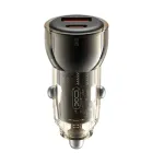 XO CC60 car charger | 60W | USB-A, USB-C | black