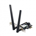 Asus Wi-Fi Adapter, Tri-Band, Wi-Fi 6E Adapter PCE-AXE5400 802.11ax 574/2402/2042 Mbit/s Mesh Support No MU-MiMO No No mobile broadband