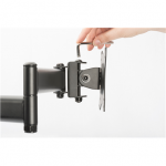 Digitus Desk Mount | DA-90364 | Tilt, Swivel, Rotate | Black