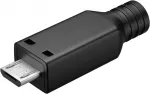 Goobay Micro-USB Plug, Solder Version