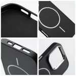 Case for iPhone 18 Pro / 17 Pro Frame Mag Cover compatible with MagSafe black
