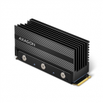 AXAGON Passive aluminum heatsink for single-sided and double-sided M.2 2280 SSDs, 36 mm height | CLR-M2XL