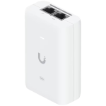 Ubiquiti UACC-PoE -2.5G 30W PoE adapter for UniFi PoE devices, reducing reliance on PoE switch power and providing a multi-gigabit LAN connection