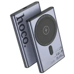 Hoco 5000 mAh QC PD 20W Q32 MagSafe compatible power bank, metal gray