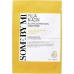 SOME BY MI Yuja Niacin 30 Days Blemish Care Serum Mask Set - Set of 30 facial masks for matte skin 25.0g