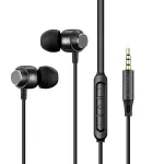 Forever Forever wired earphones EP-01 3.5mm jack black