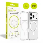 MOBILE ORIGIN Hybrid MagSafe Case, clear - iPhone 17 Pro
