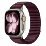 Tech-Protect NYLON LOOP APPLE WATCH 8 / 9 / 10 / 11 / 12 / SE / ULTRA (44 / 45 / 46 / 49 MM) DEEP BURGUNDY