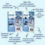EPSON Alarm clock Singlepack Black 27 DURABrite Ultra Ink