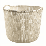 Curver Basket Knit White 30L 40x39x33cm