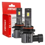 Amio LED Headlights X4-series AVIATOR HB4 9006 6500K max 44W -03767