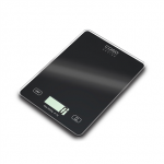Caso Kitchen scale, Slim, Maximum Weight (capacity) 5kg, 1g Graduation, Black